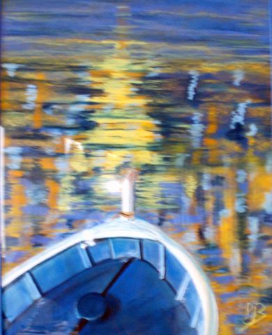 bateau sur l'eau